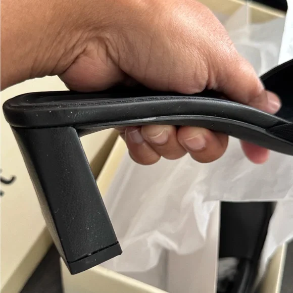 NEW Black Slide Sandals - Picture 5 of 8